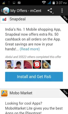 Win TalkTime Free Recharge android App screenshot 1